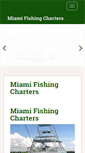 Mobile Screenshot of fishingmiamicharter.com