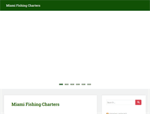 Tablet Screenshot of fishingmiamicharter.com